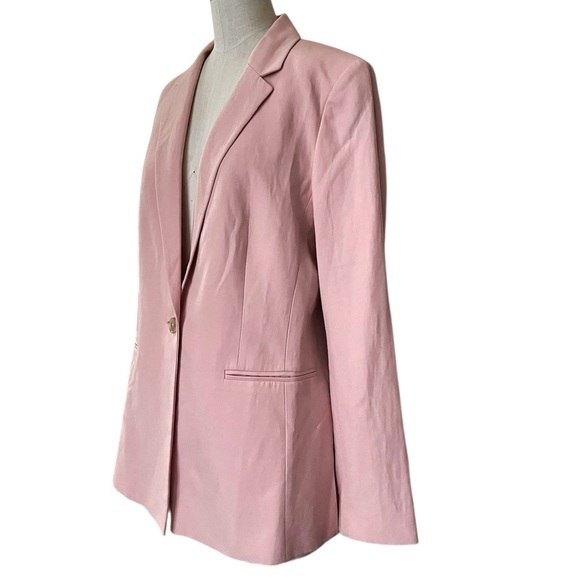 LOFT Women's Pink Blazer Suit Jacket - Picture 9 of 15